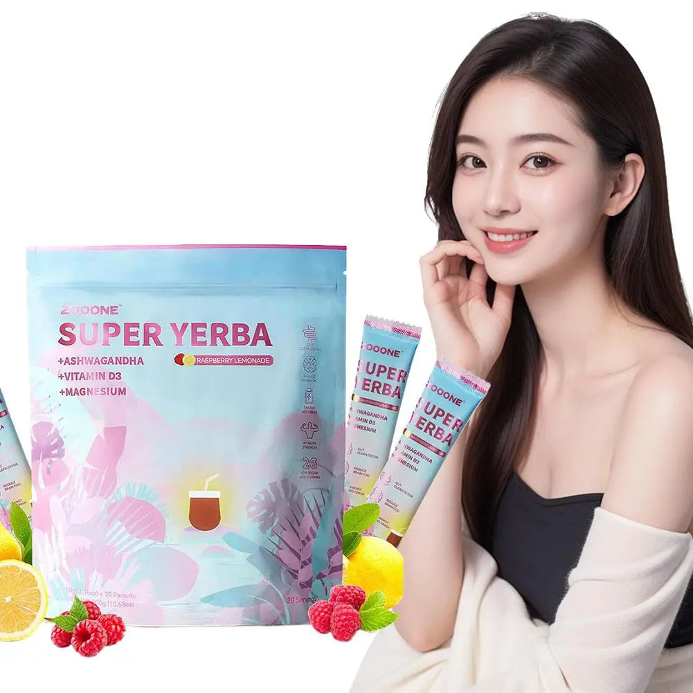 Probiotic Fast Dissolving Ma Dai Tea Improves Digestion Enhances Immunity Promotes Intestinal Health And Restores Natural Energy